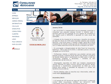 Tablet Screenshot of consultoresassociados.com.br